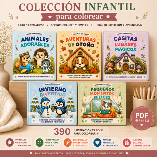 Colección Infantil para Colorear